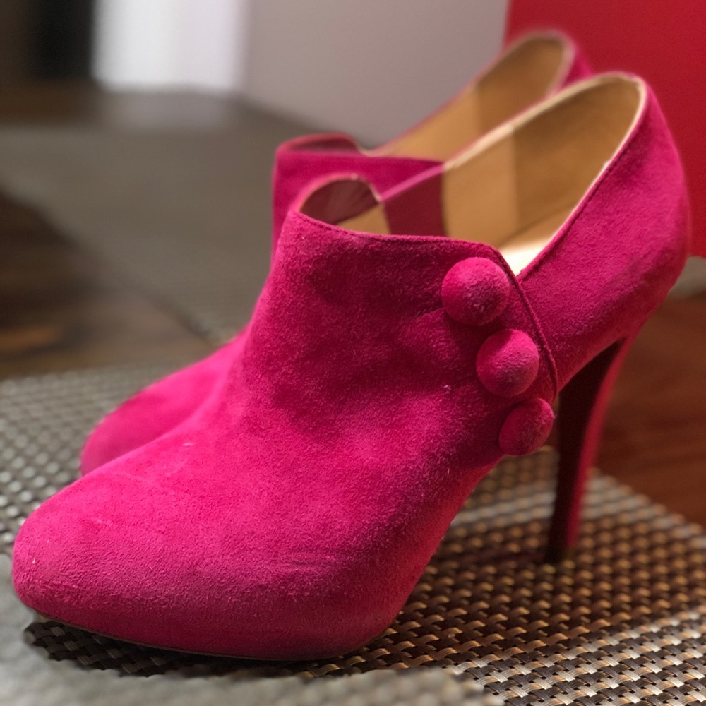 Christian Louboutin Ankle Booties Heels